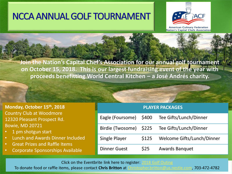 NCCA Annual Golf Tournament 2018
