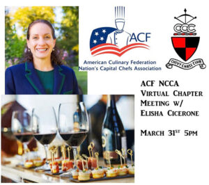 ACF NCCA Virtual Meeting with Elisha Cicerone